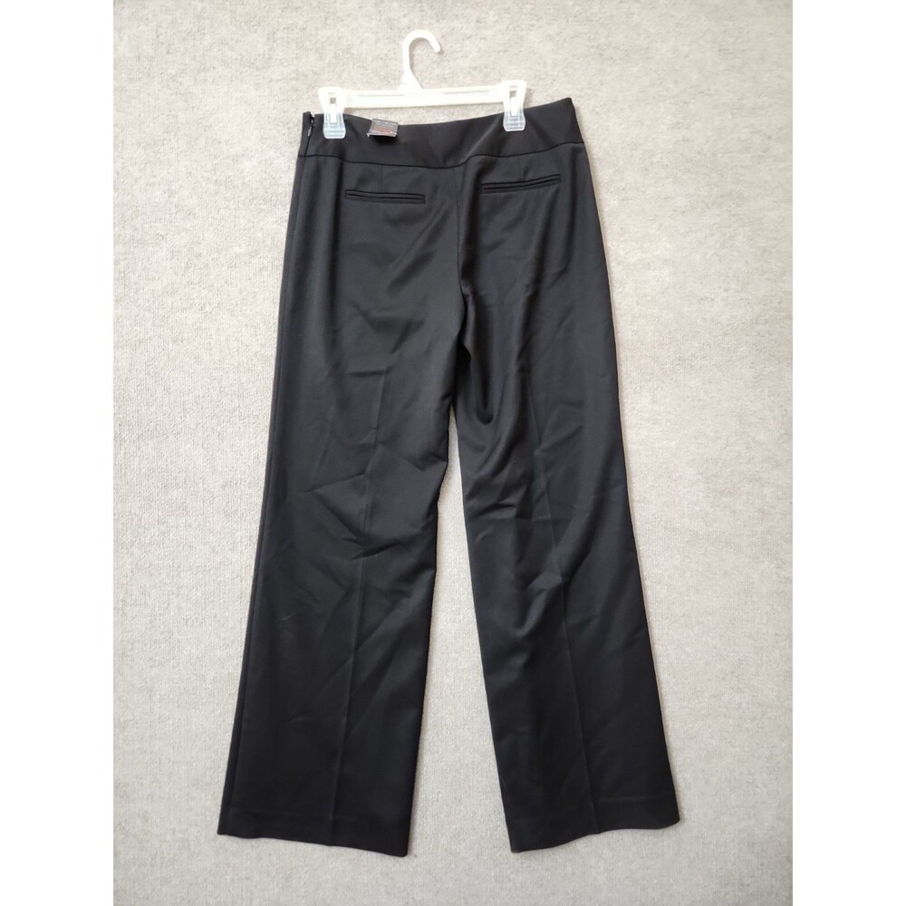 The Limited Olivia Dress Pants Women 8 Black Side Zip Scandal Flared Wide LegNEW - Picture 5 of 13